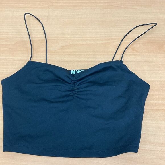 Madewell Flex Sweetheart Crop Tank Top - Picture 4 of 5